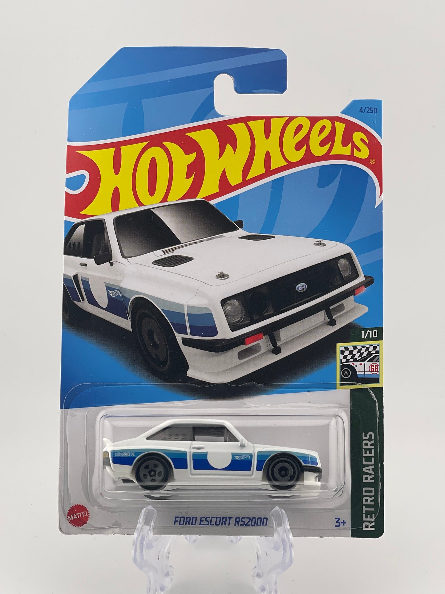 Hot Wheels Mainline Ford Escort RS2000 Retro Racers 1/10