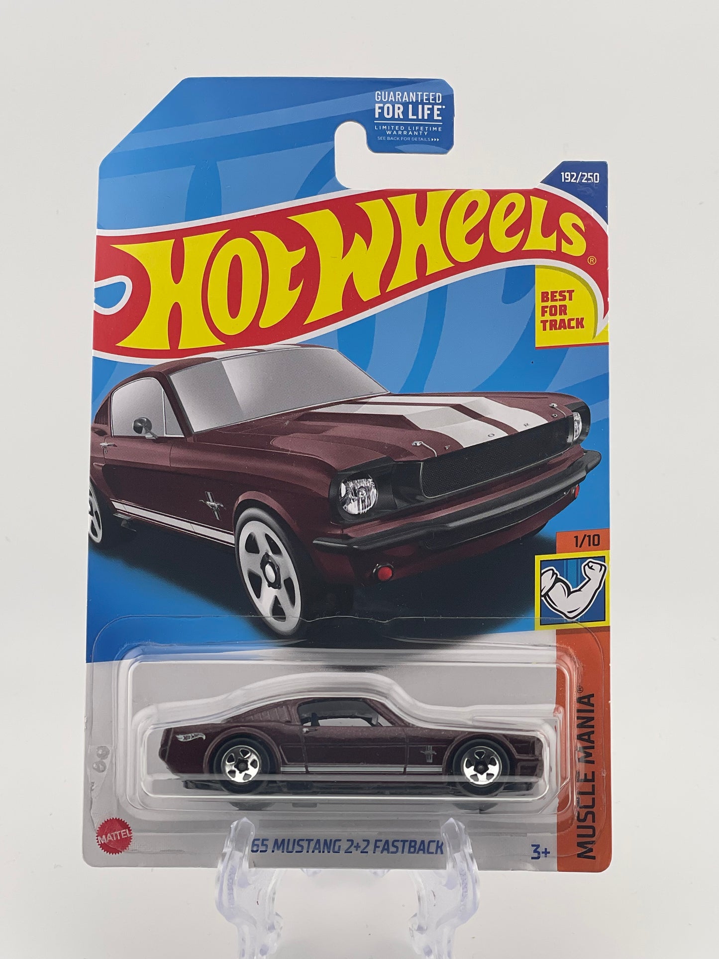 Hot Wheels Mainline '65 Mustang 2+2 Fastback Muscle Mania 1/10 *US Card*