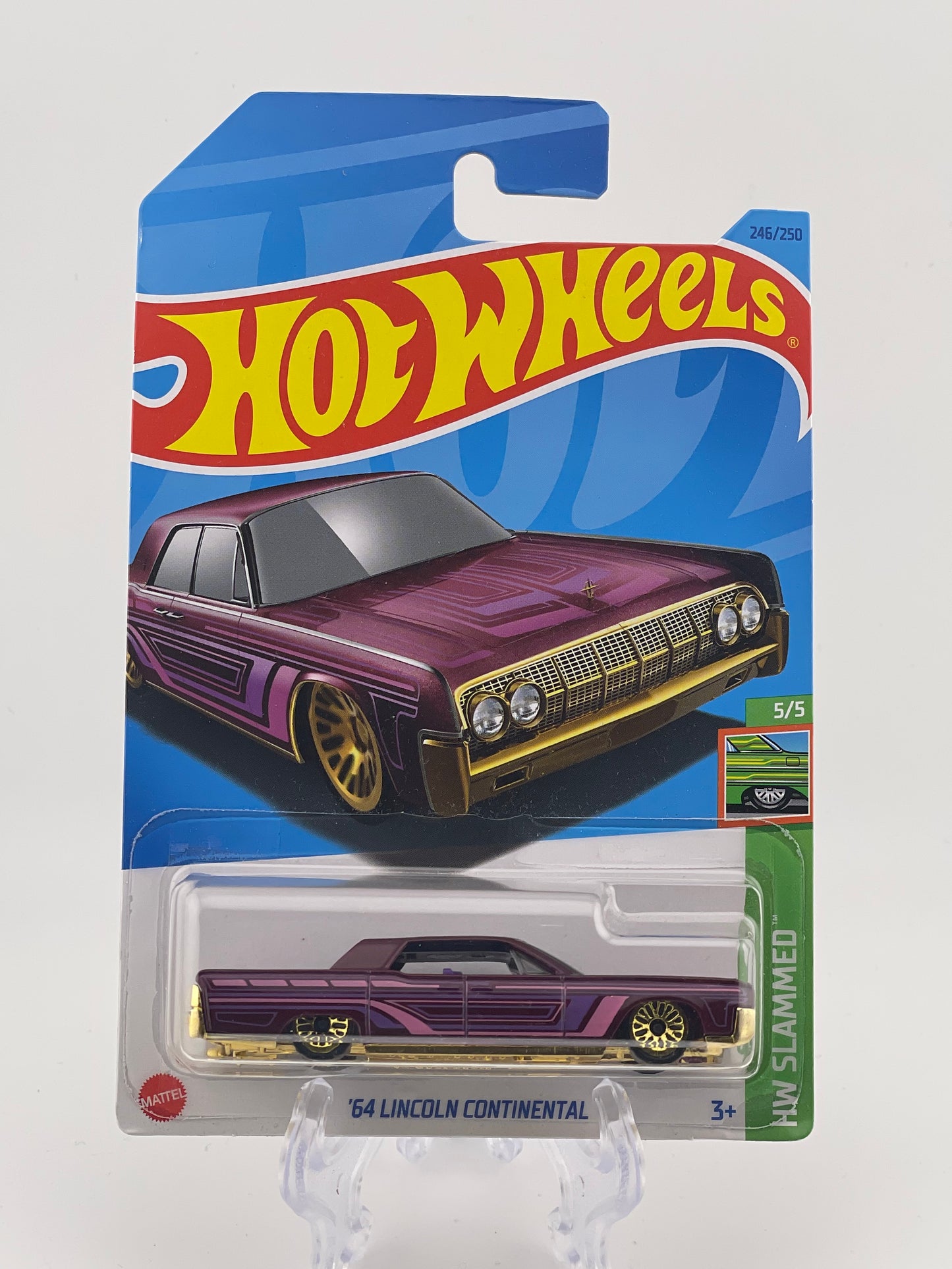 Hot Wheels Mainline '64 Lincoln Continental HW Slammed 5/5