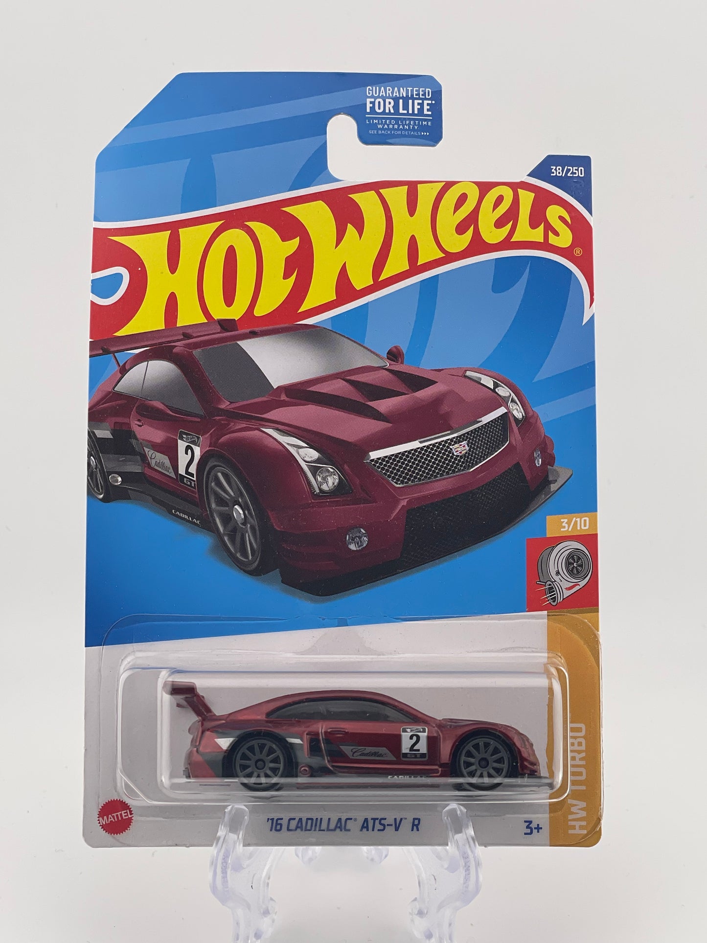 Hot Wheels Mainline '16 Cadillac ATS-V R HW Turbo 3/10 *US Card*