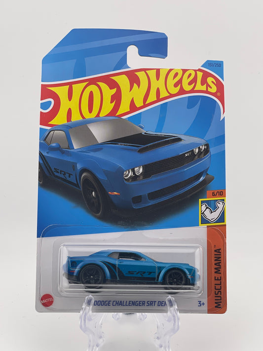 Hot Wheels Mainline '18 Dodge Challenger SRT Demon Muscle Mania 6/10