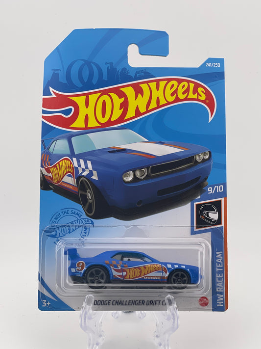 Hot Wheels Mainline Dodge Challenger Drift Car HW Race Team 9/10