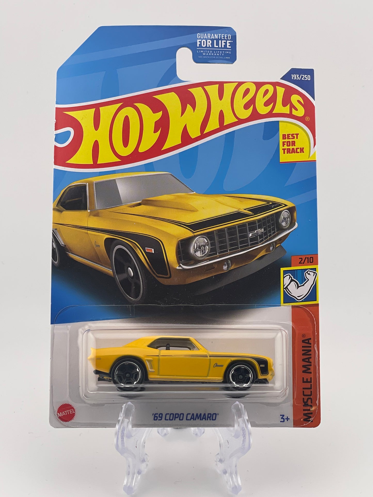 Hot Wheels Mainline '69 Copo Camaro Muscle Mania 2/10 *US Card*