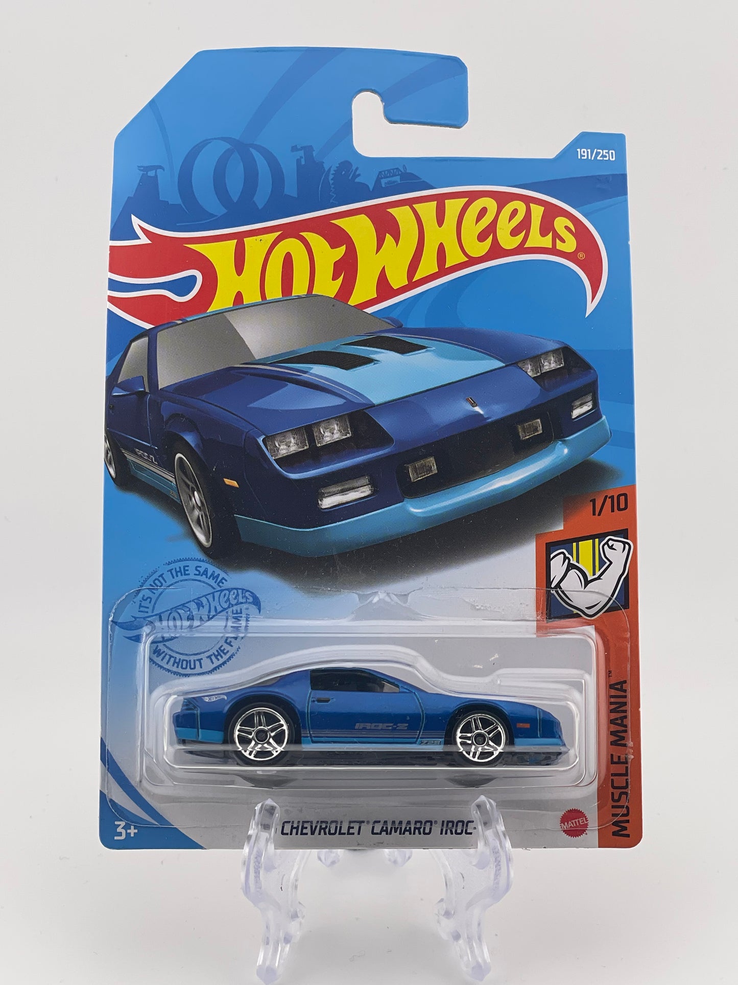 Hot Wheels Mainline '85 Chevrolet Camaro IROC-Z Muscle Mania 1/10