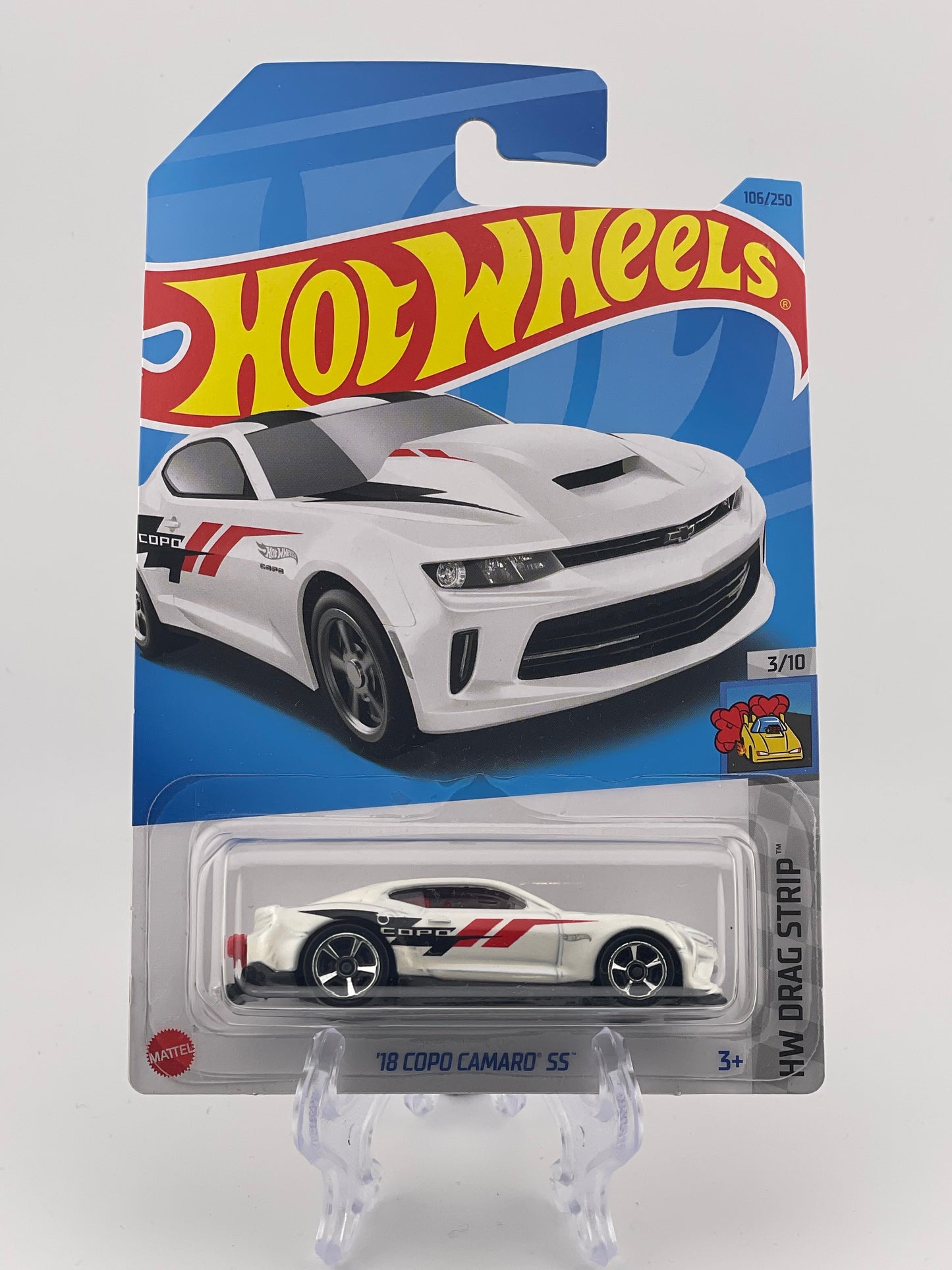 Hot Wheels Mainline '18 Copo Camaro SS HW Drag Strip 3/10