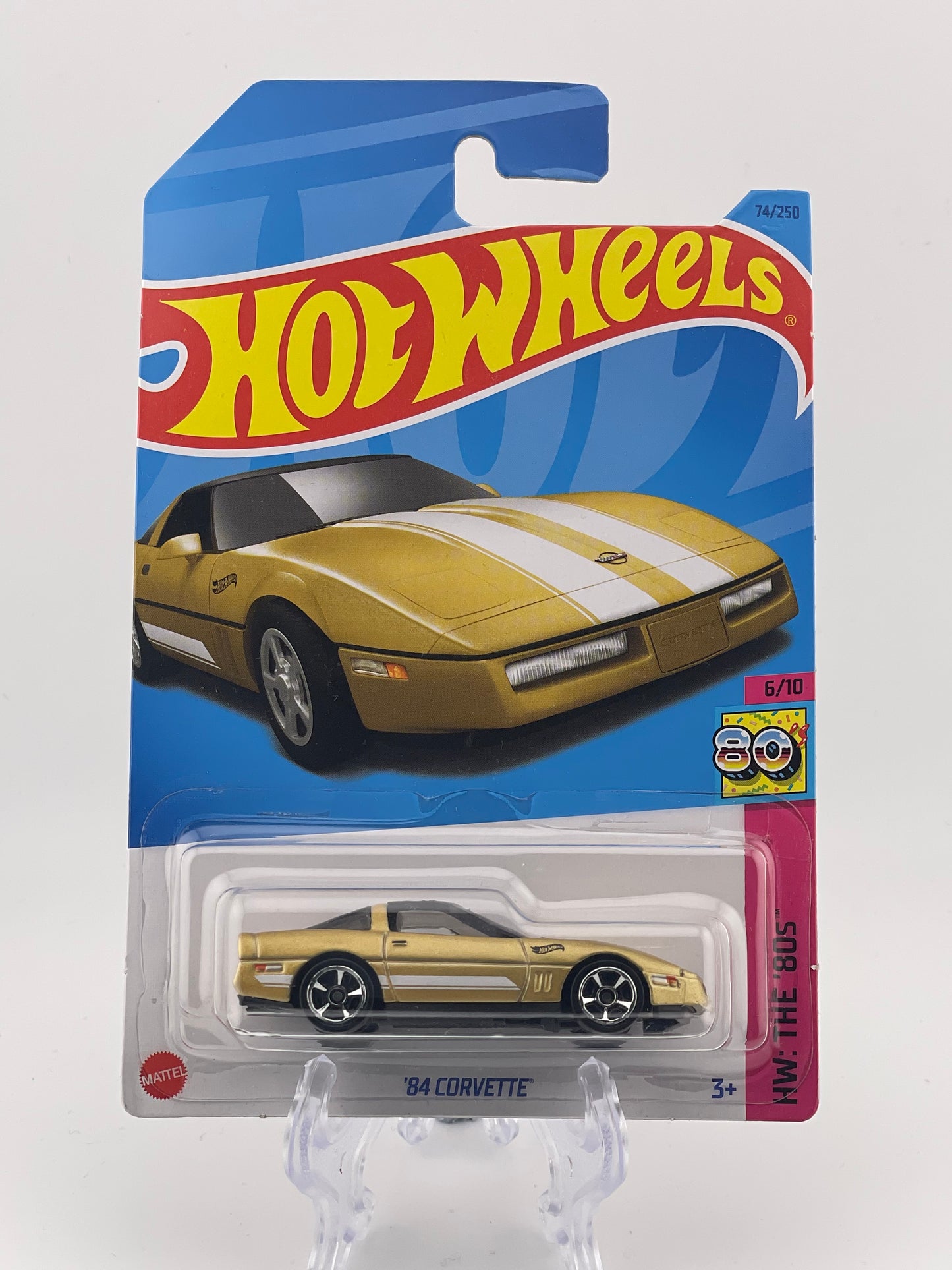 Hot Wheels Mainline '84 Corvette HW: The 80s 6/10