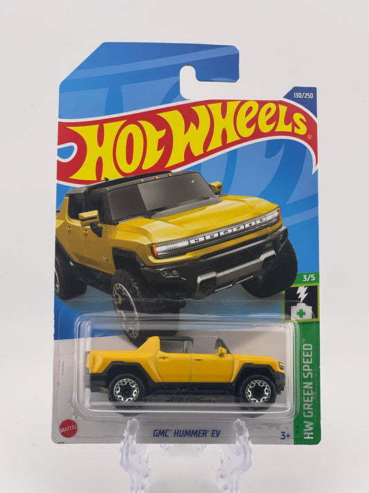 Hot Wheels Mainline GMC Hummer EV HW Green Speed 3/5