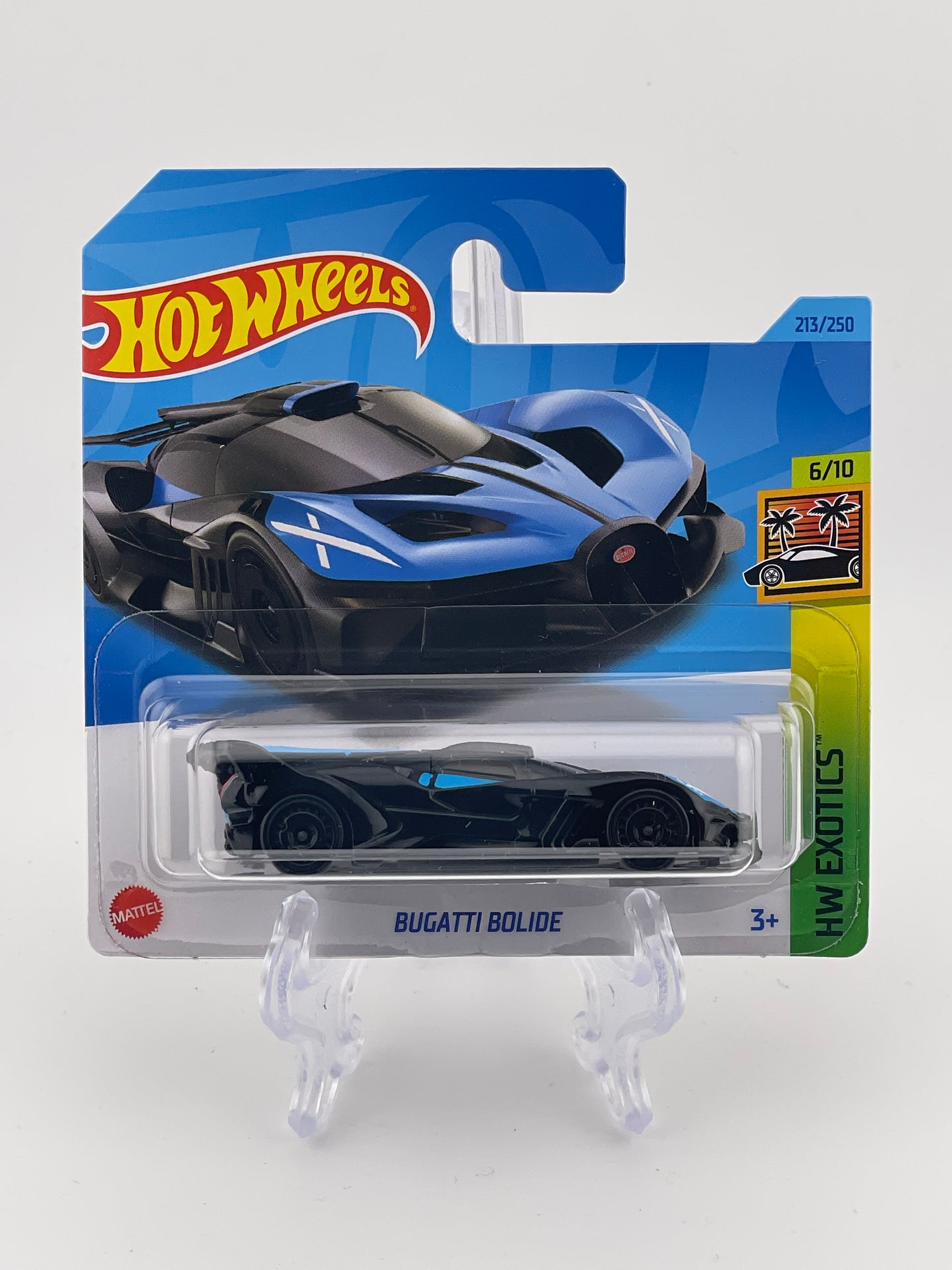 Hot Wheels Mainline Bugatti Bolide HW Exotics 6/10 *Short Card*