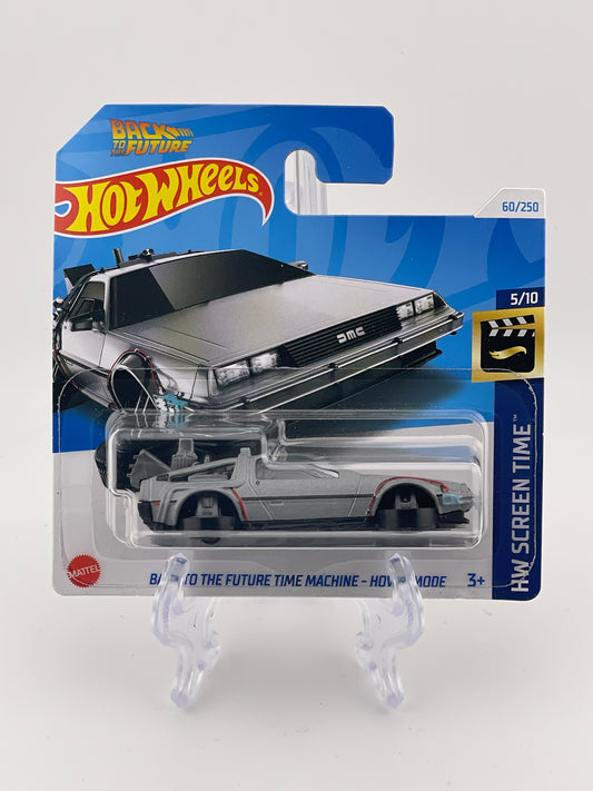 Hot Wheels Mainline Back to the Future Time Machine - Hover Mode HW Screen Time 5/10 *Short Card*