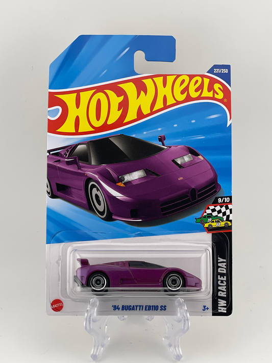 Hot Wheels Mainline '94 Bugatti EB110 SS HW Race Day 9/10