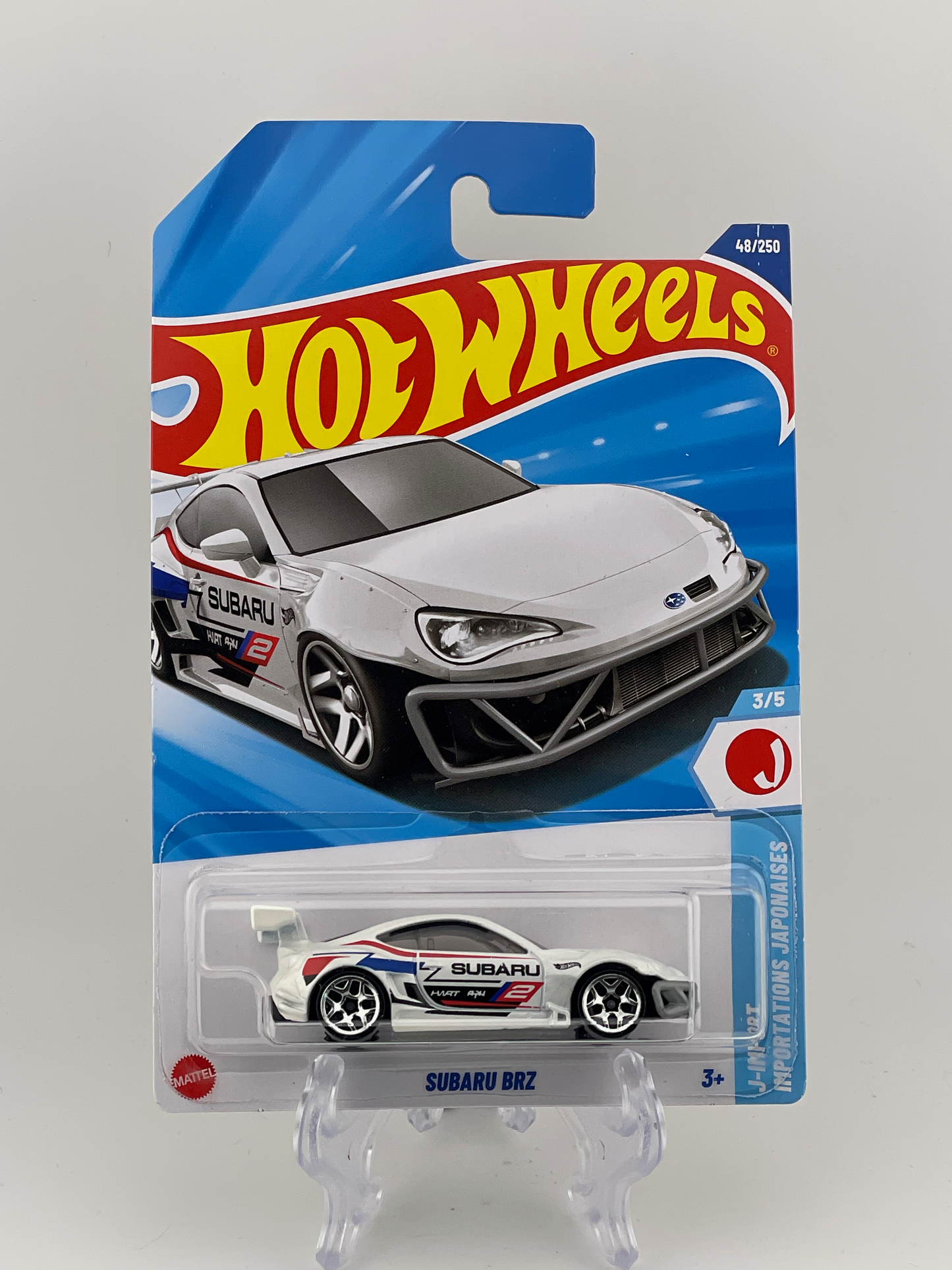 Hot Wheels Mainline Subaru BRZ J-Imports 3/5