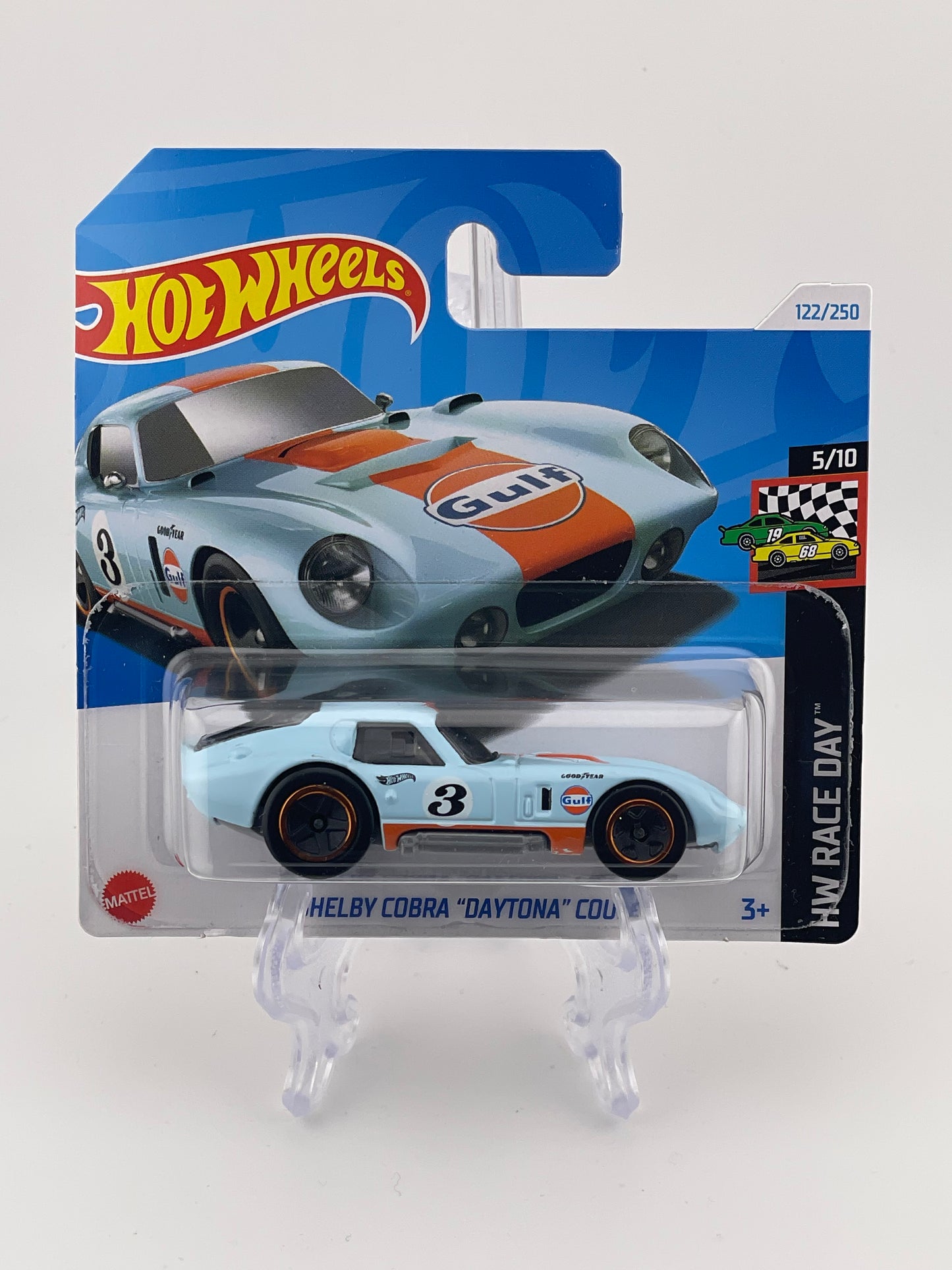 Hot Wheels Mainline Shelby Cobra "Daytona" Coupe HW Race Day 5/10 *Short Card*