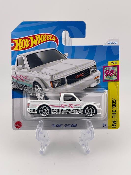 Hot Wheels Mainline '91 GMC Syclone HW: The '90s 7/10 *Short Card*