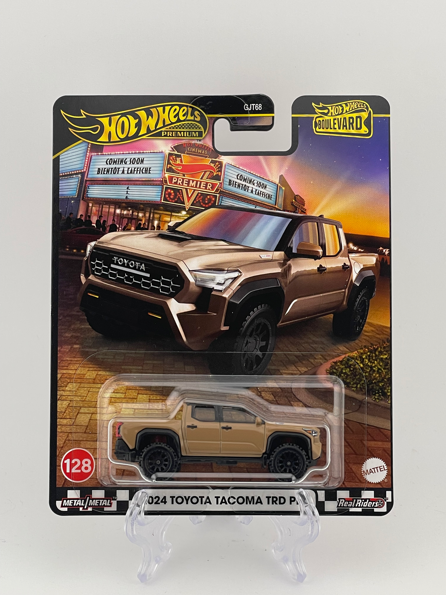 Hot Wheels Premium Boulevard #128 2024 Toyota Tacoma TRD Pro