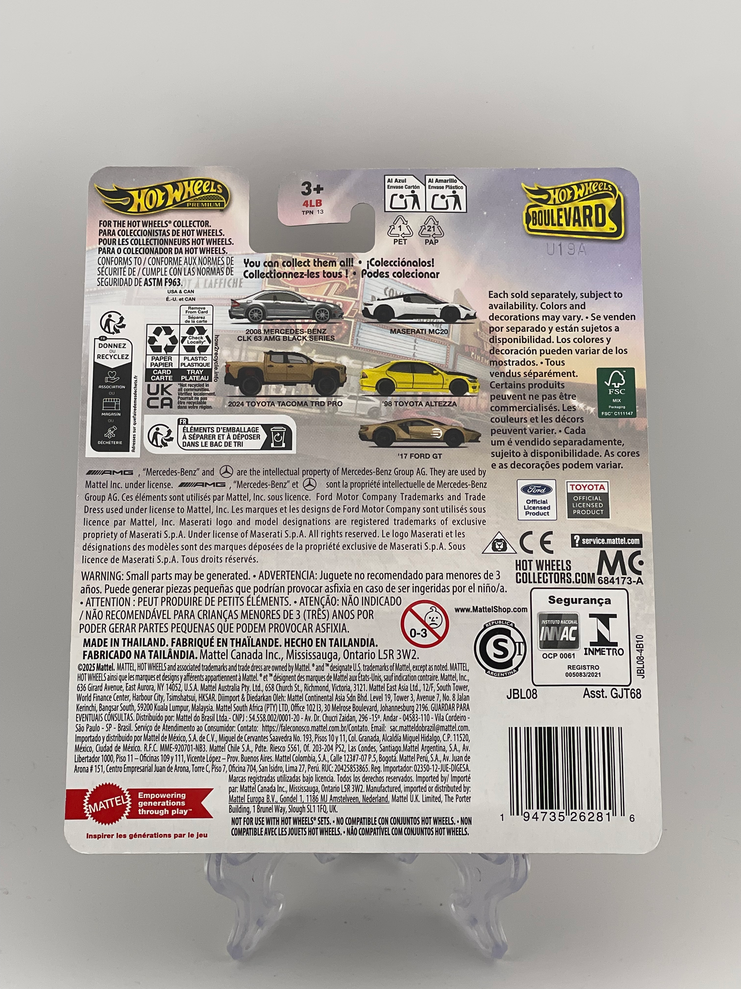 Hot Wheels Premium Boulevard #128 2024 Toyota Tacoma TRD Pro
