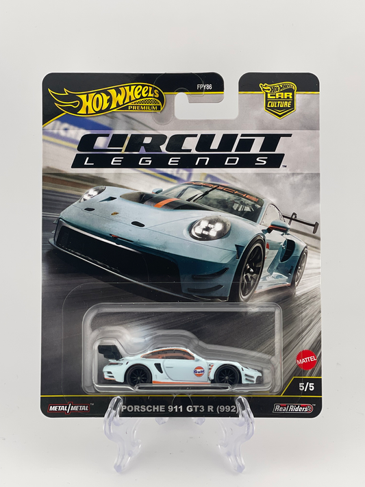 Hot Wheels Premium Car Culture Circuit Legends 5/5 Porsche 911 GT3 R (992)