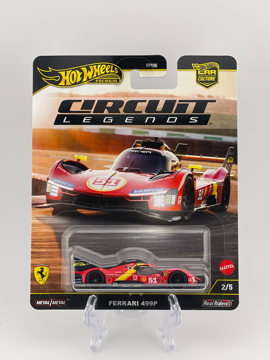 Hot Wheels Premium Car Culture Circuit Legends 2/5 Ferrari 499P