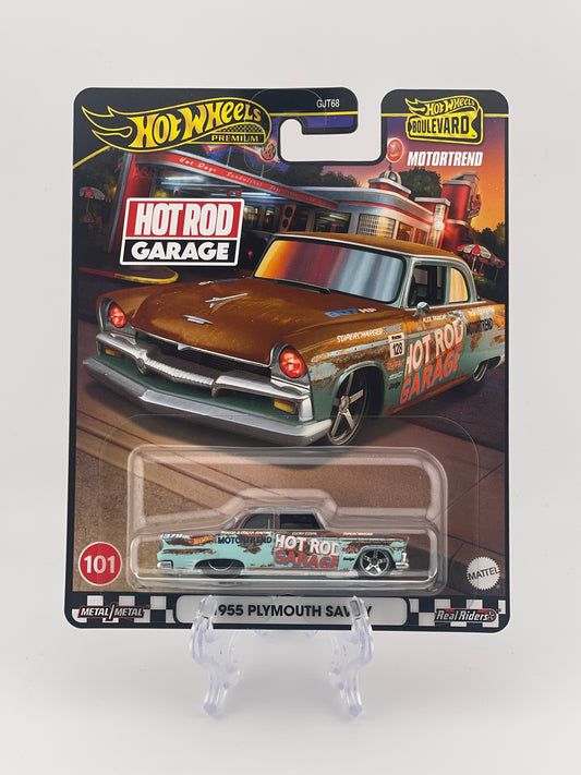 Hot Wheels Premium Boulevard #101 1955 Plymouth Savoy