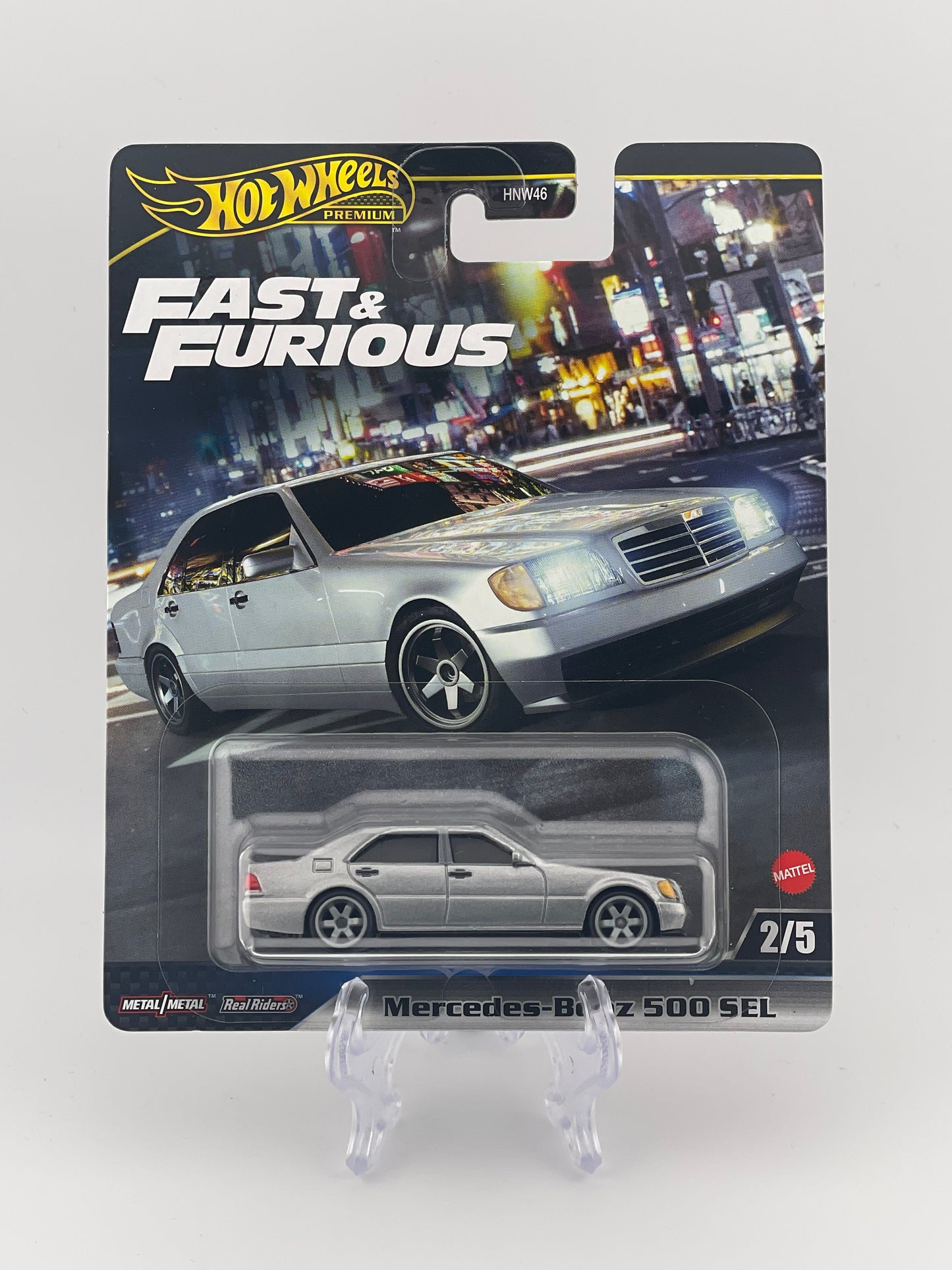 Hot Wheels Premium Fast & Furious 2/5 Mercedes-Benz 500 SEL