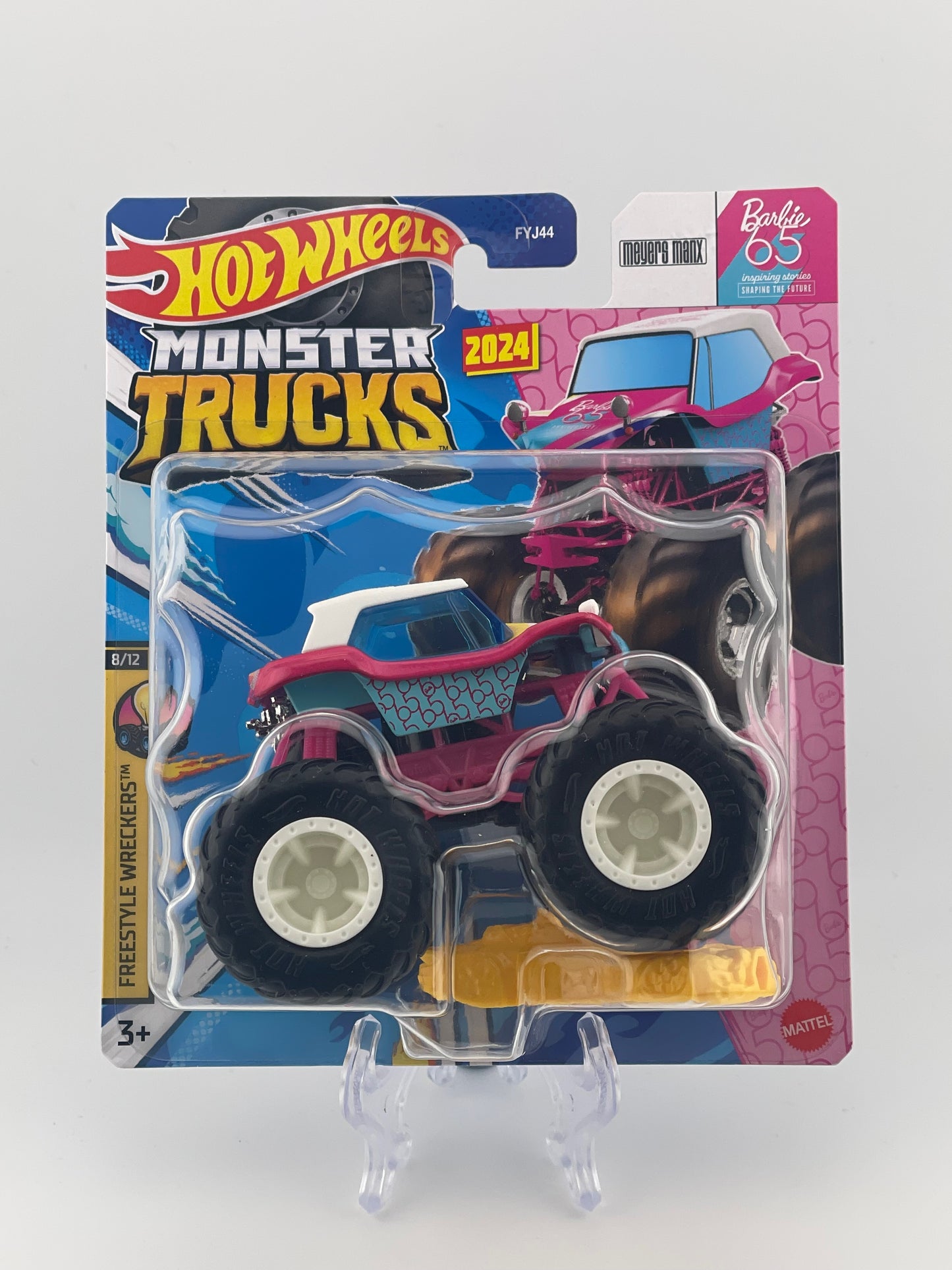 Hot Wheels Monster Trucks Meyers Manx Barbie 65th Anniversary