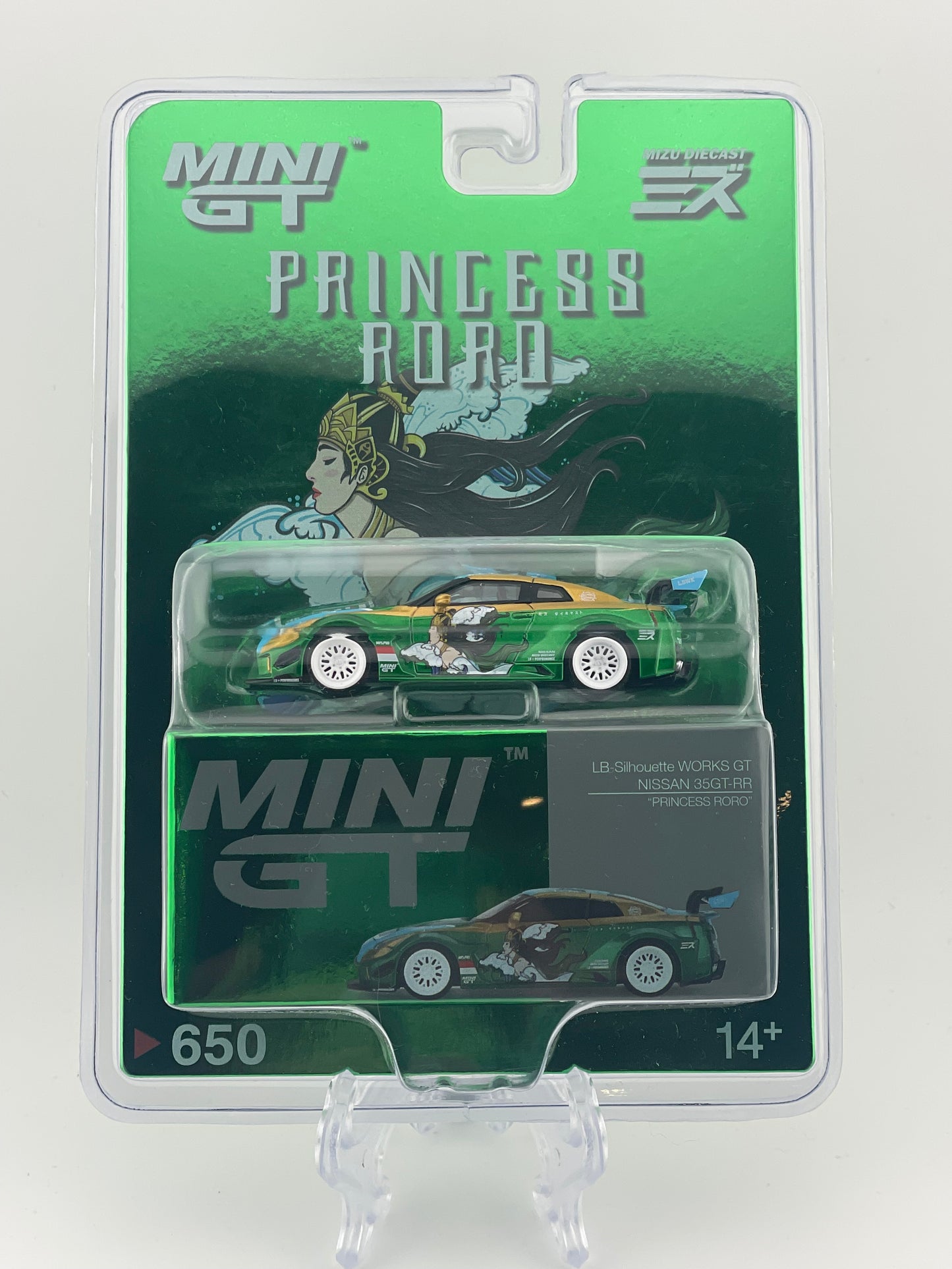 Mini GT LB-Silhouette Works GT Nissan 35GT-RR "Princess Roro"