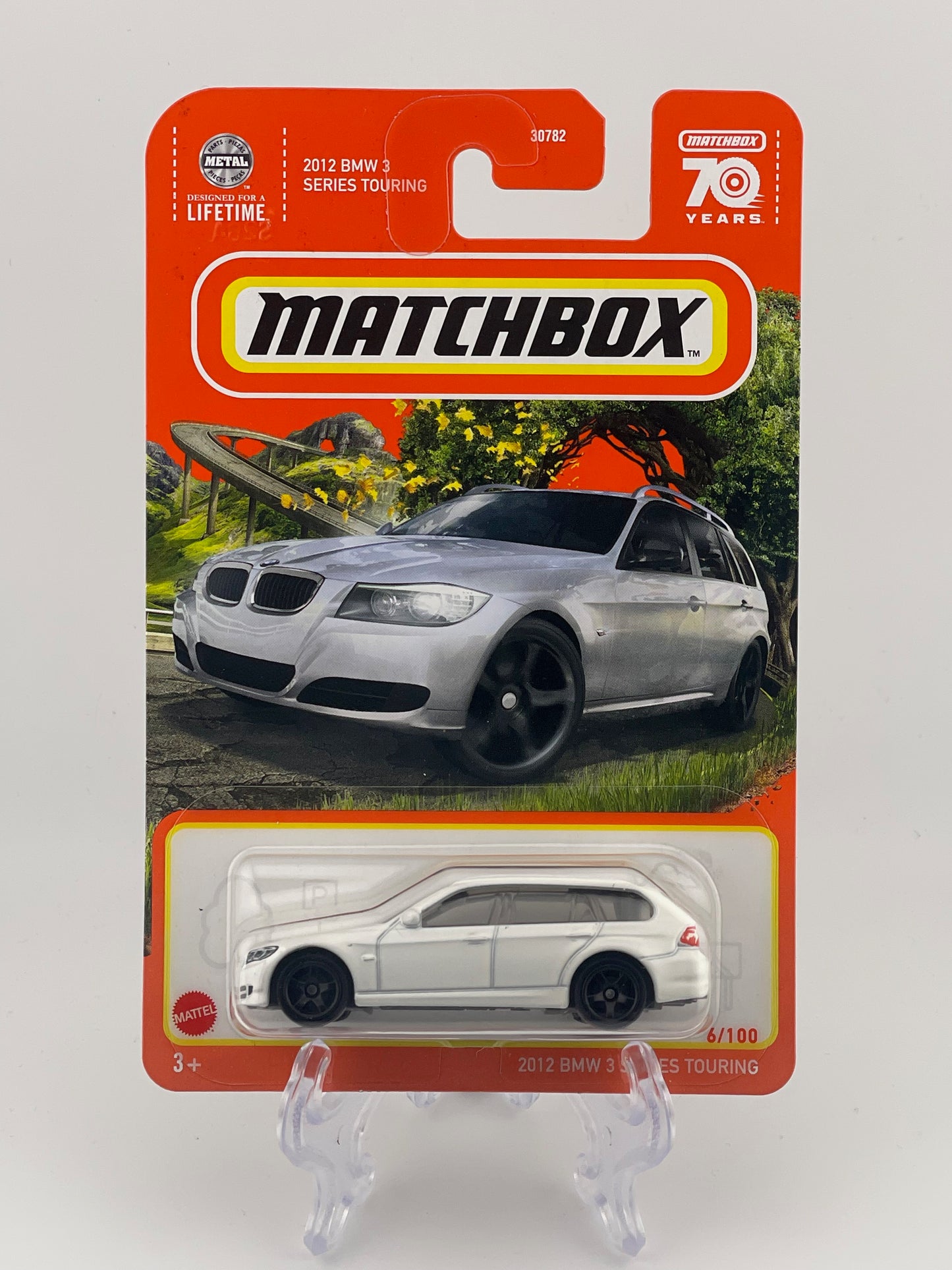 Matchbox 2012 BMW 3 Series Touring 6/100 White