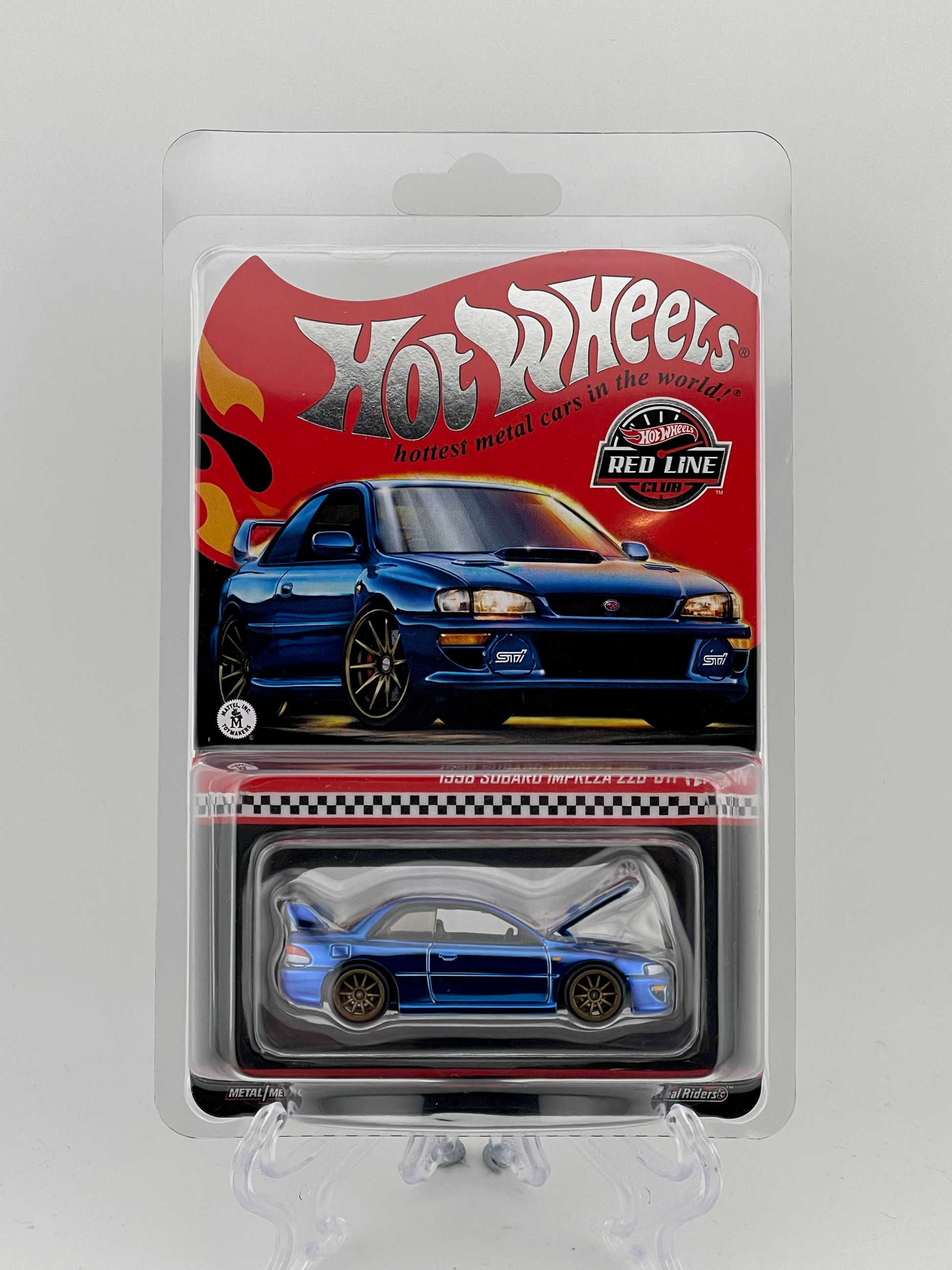 Hot Wheels RLC 1998 Subaru Impreza 22B-STi Version – Burnsie Diecast Hot Wheels RLC 1998 Subaru Impreza 22B-STi Version – Burnsie Diecast