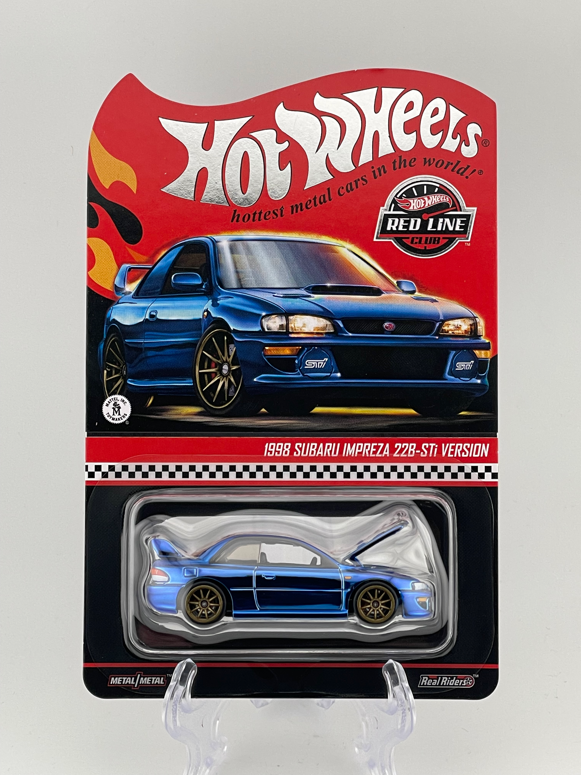 Hot Wheels RLC 1998 Subaru Impreza 22B-STi Version – Burnsie Hot Wheels RLC 1998 Subaru Impreza 22B-STi Version – Burnsie