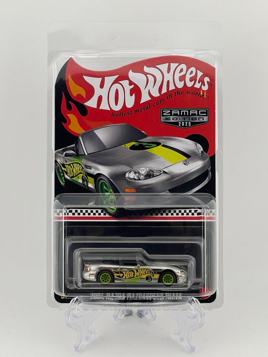 Hot Wheels Mail-In 2025 ZAMAC 2004 Mazda Mazdaspeed Miata
