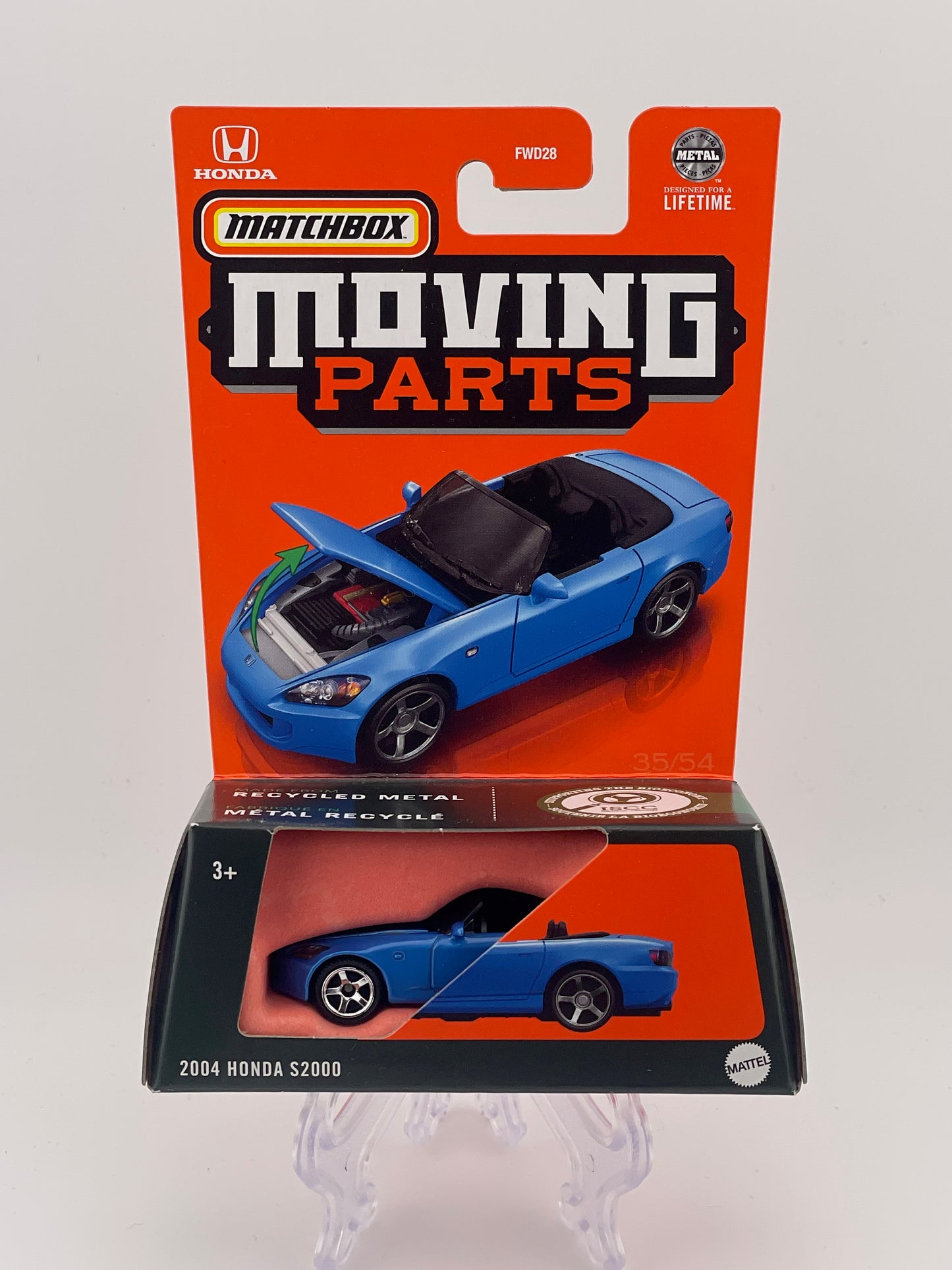 Matchbox Moving Parts 2004 Honda S2000 35/54