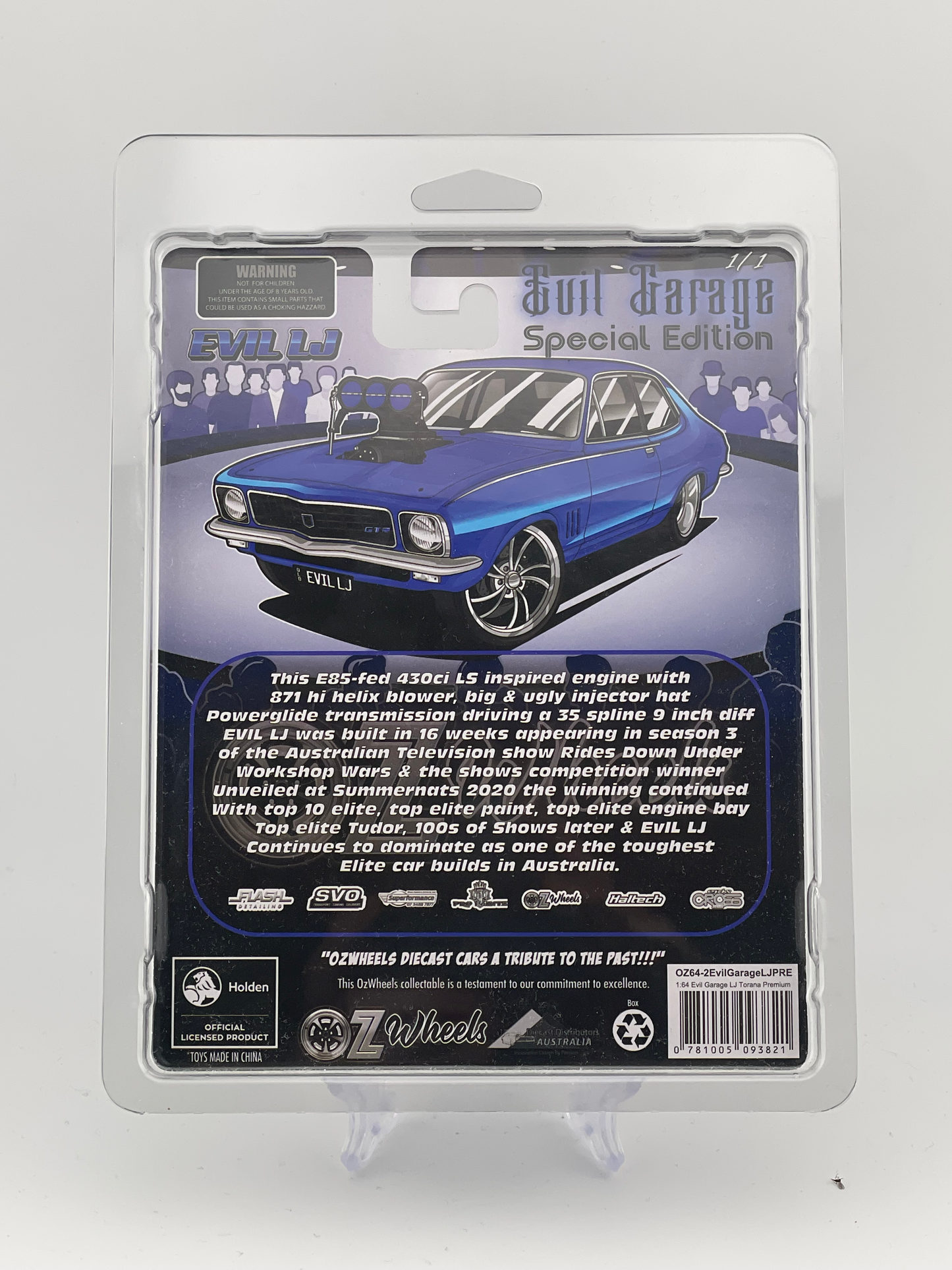 Oz Wheels Holden Evil Garage Special Edition Evil LJ 1/1