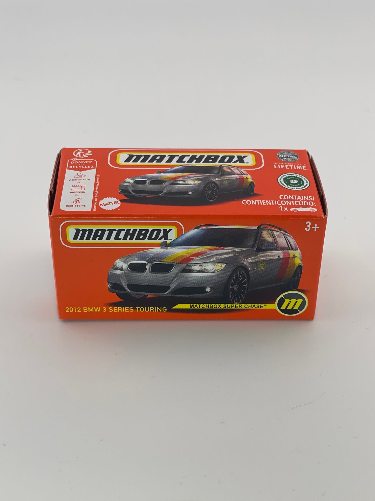 Matchbox Power Grab *SUPER CHASE* 2012 BMW 3 Series Touring