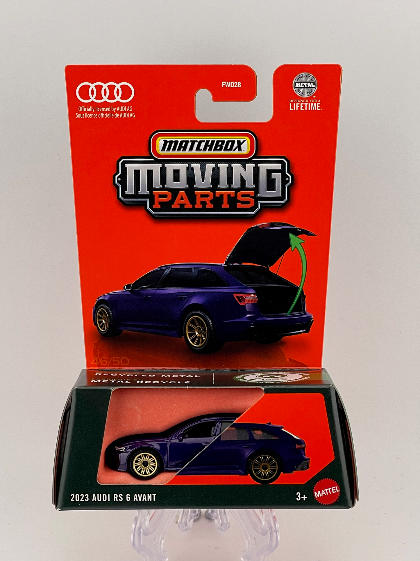 Matchbox Moving Parts 46/50 2023 Audi RS 6 Avant