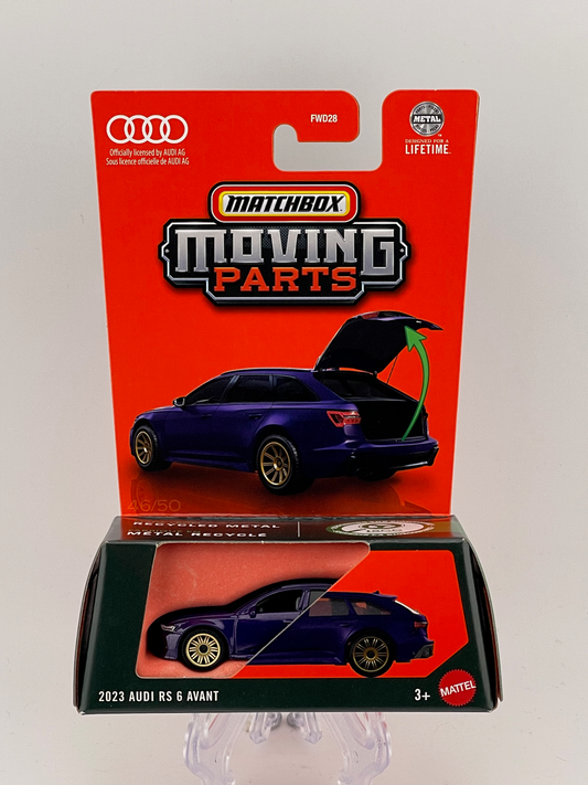 Matchbox Moving Parts 46/50 2023 Audi RS 6 Avant