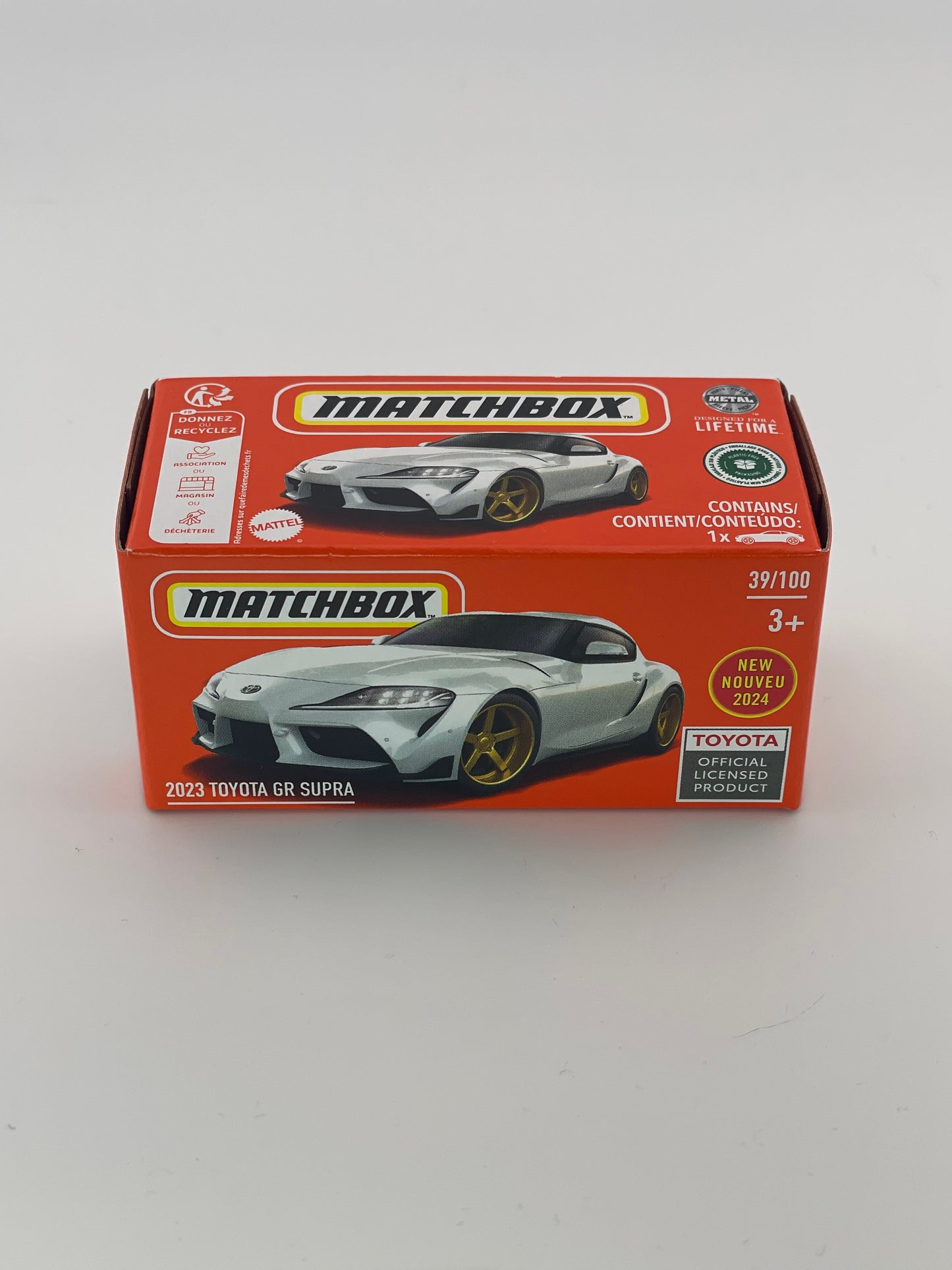 Matchbox Power Grab 2023 Toyota GR Supra