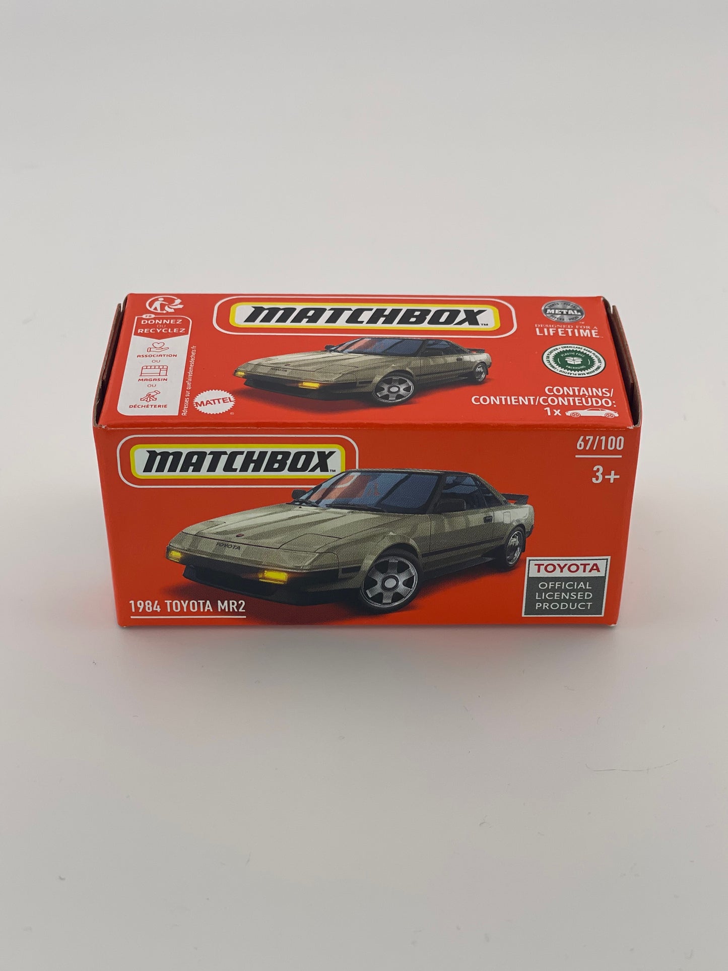 Matchbox Power Grab 1984 Toyota MR2