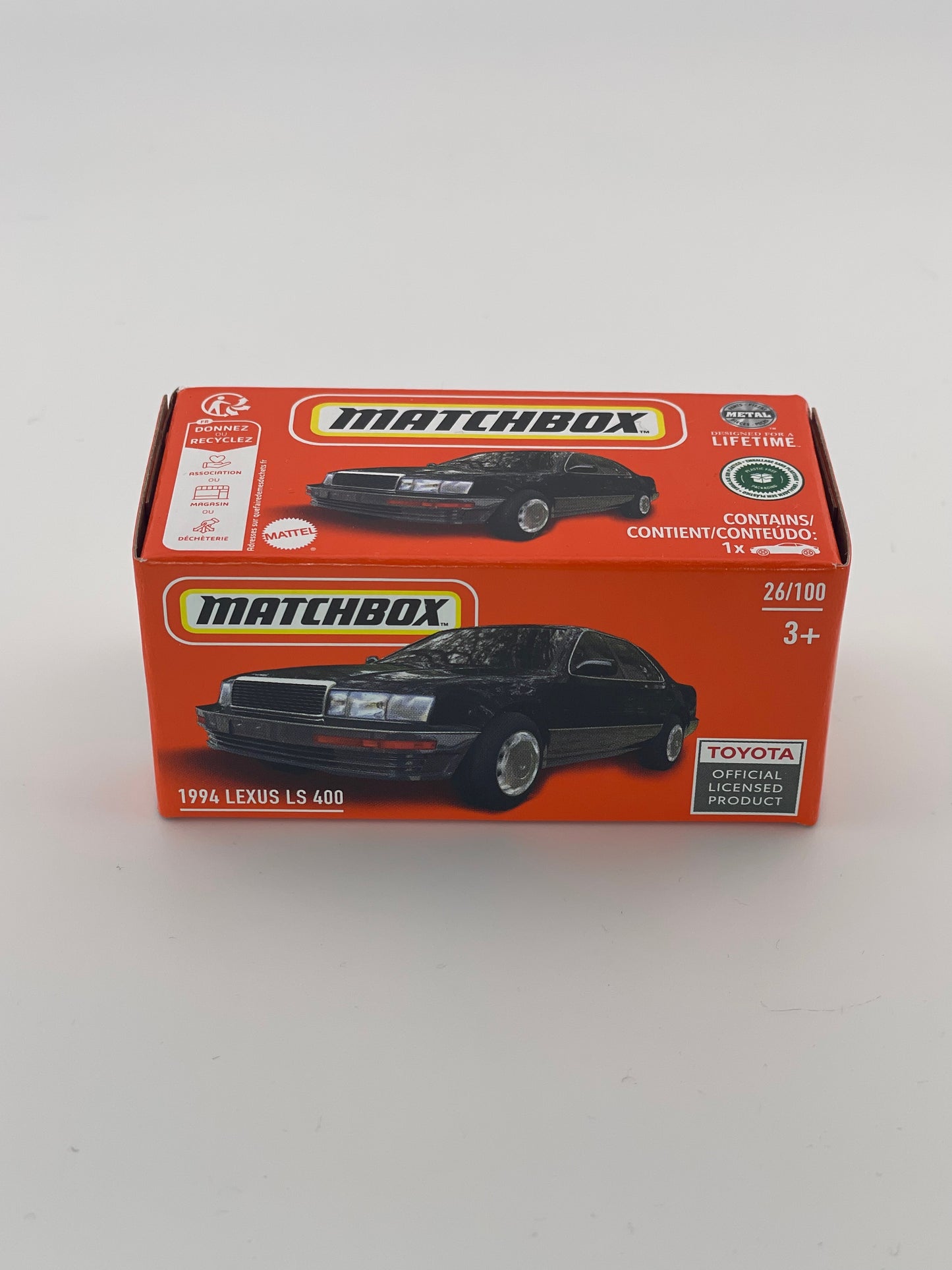 Matchbox Power Grab 1994 Lexus LS 400