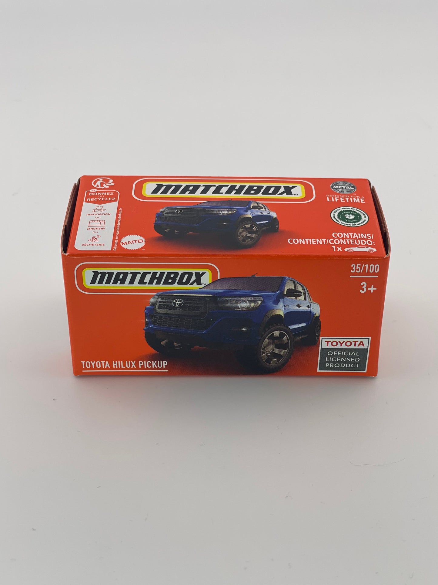 Matchbox Power Grab 2018 Toyota Hilux