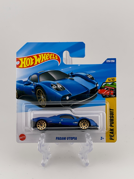 Hot Wheels Mainline Pagani Utopia Peak Pursuit 4/10 *Short Card*