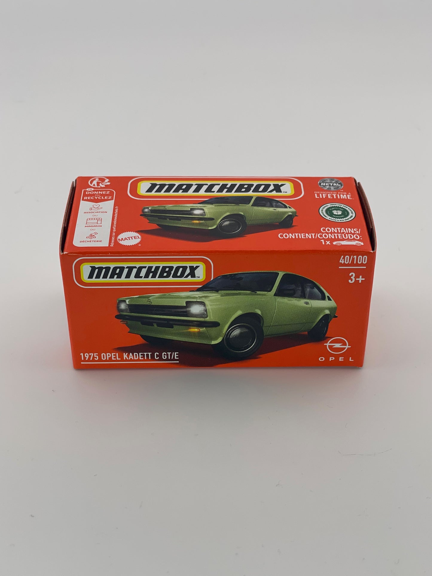 Matchbox Power Grab 1975 Opel Kadett GT/E (HOLDEN GEMINI)