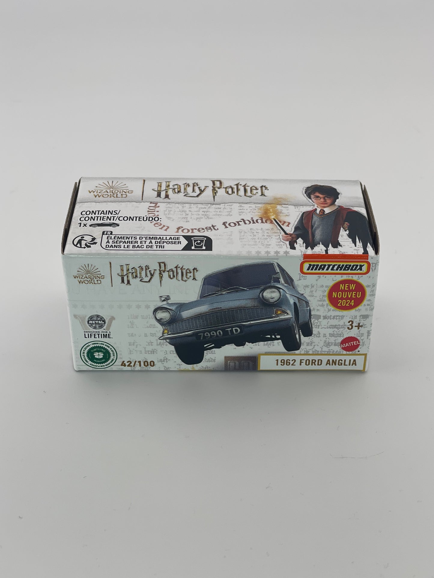 Matchbox Power Grab 1962 Ford Anglia Harry Potter