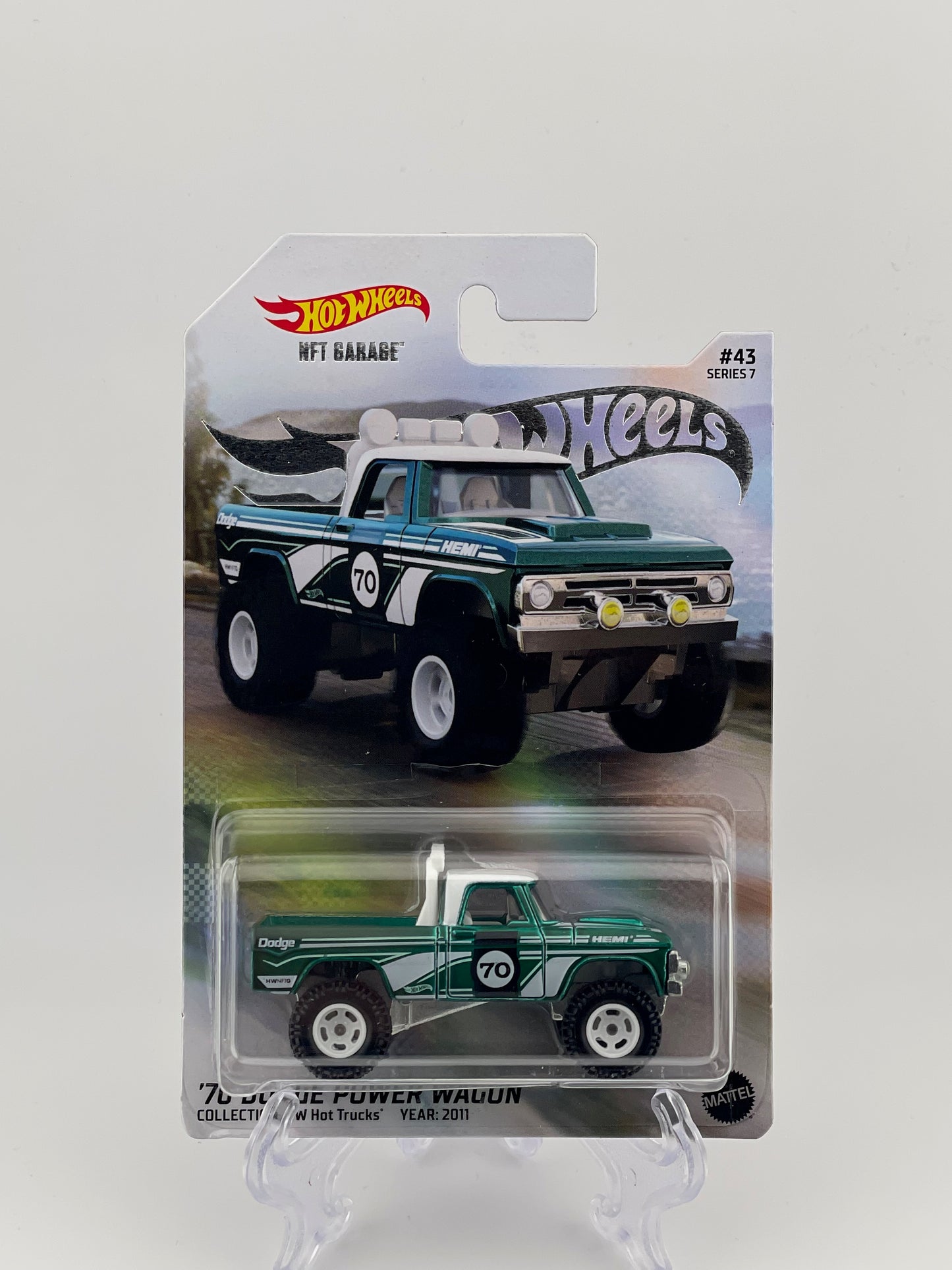 Hot Wheels RLC NFT #43 Series 7 '70 Dodge Power *Check Condition*