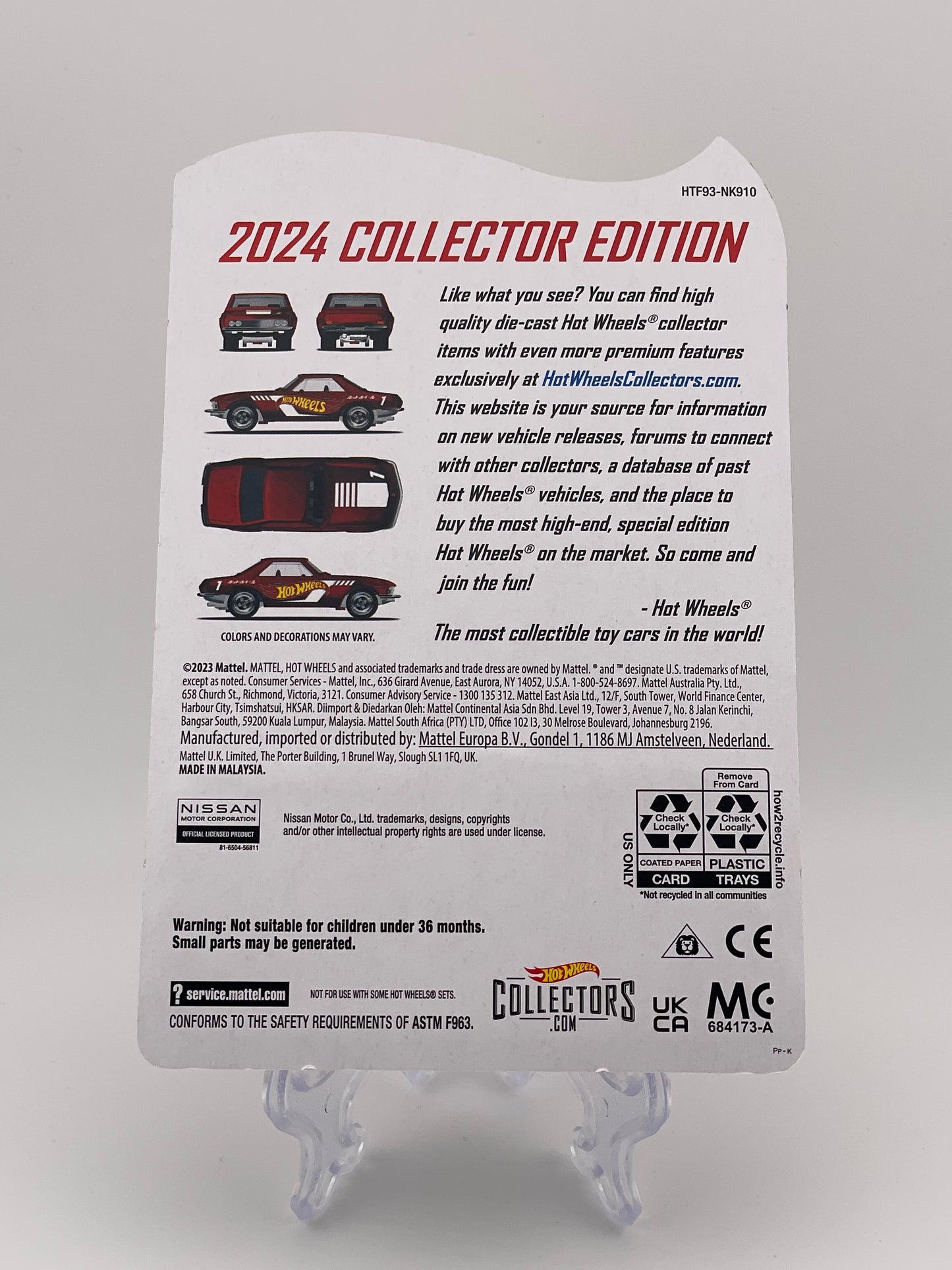 Hot Wheels Mail In 2024 Collector Edition Nissan Silvia (CSP311)