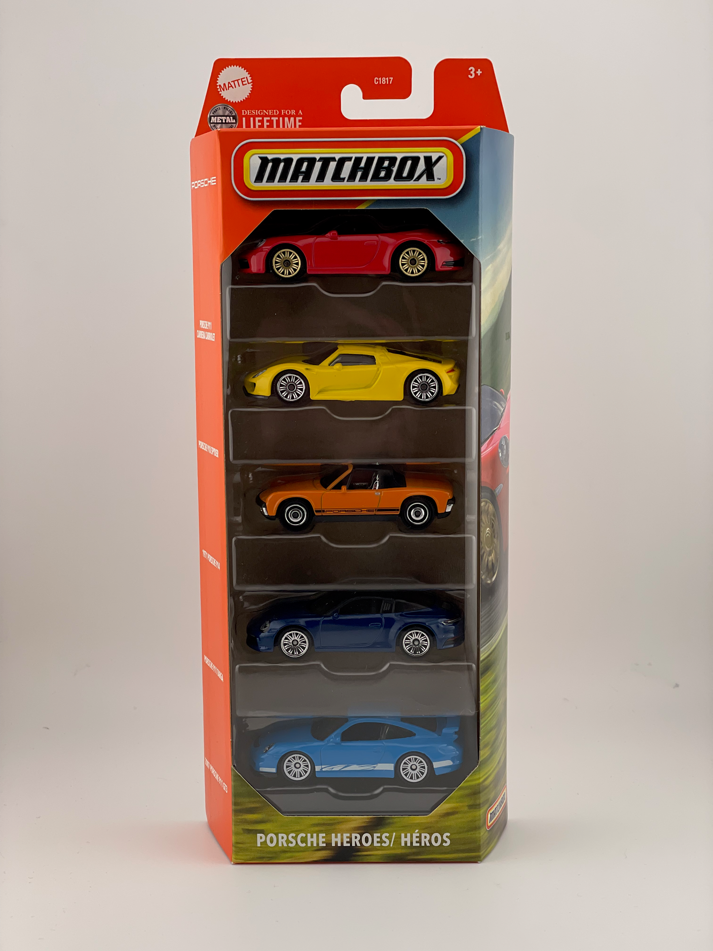 Matchbox 5-Pack Porsche Heroes/Héros
