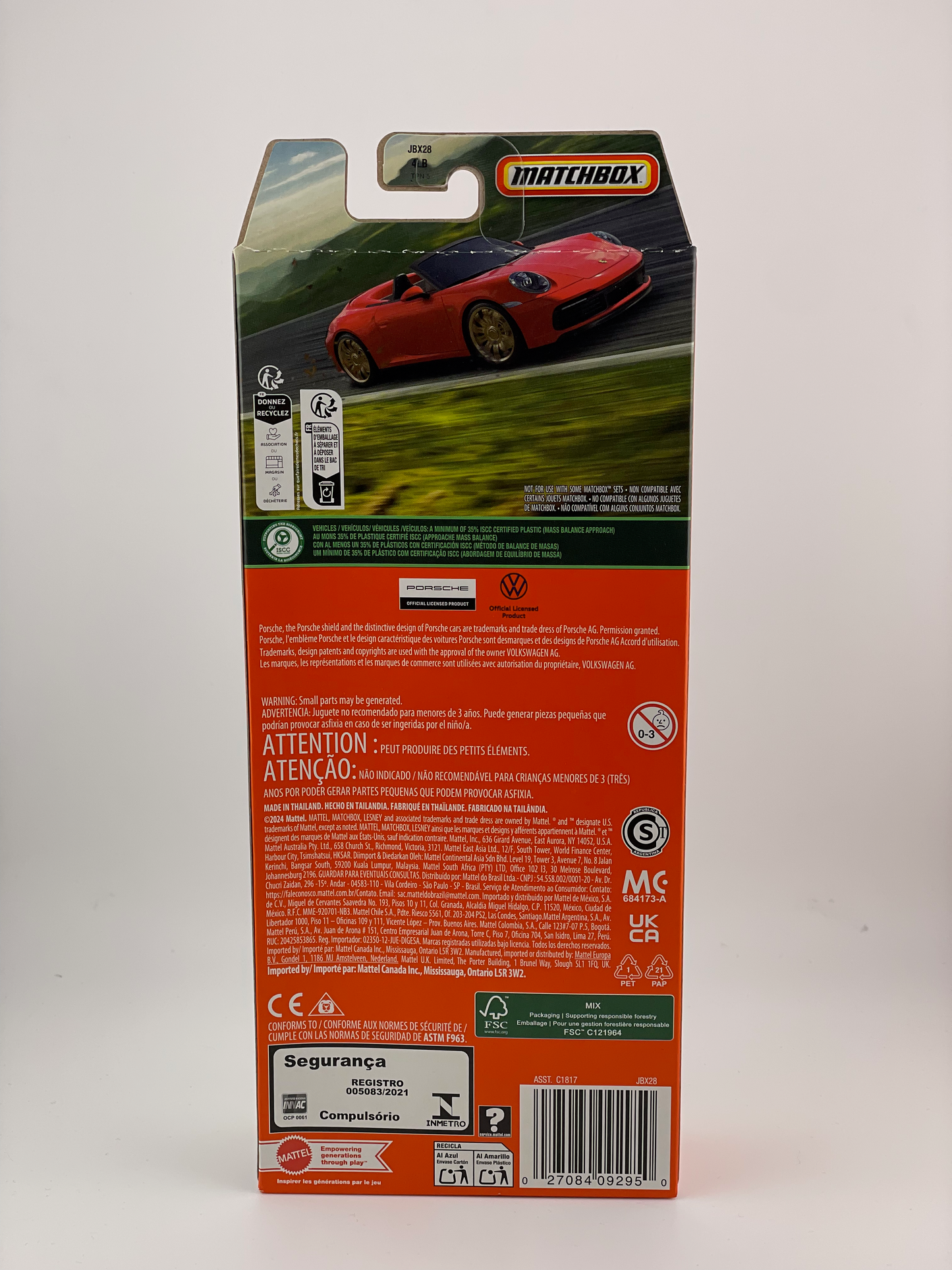 Matchbox 5-Pack Porsche Heroes/Héros