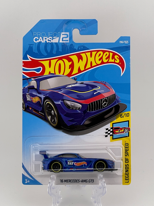 Hot Wheels Mainline '16 Mercedes-AMG GT3 Legends of Speed 6/10