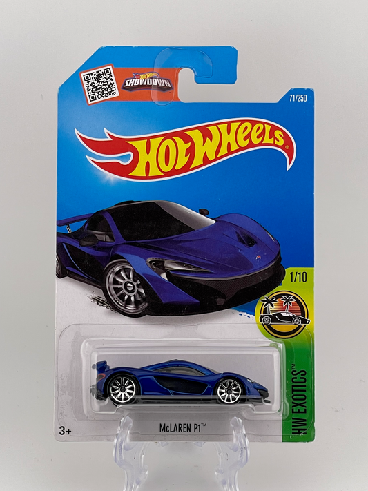Hot Wheels Mainline McLaren P1 HW Exotics 1/10