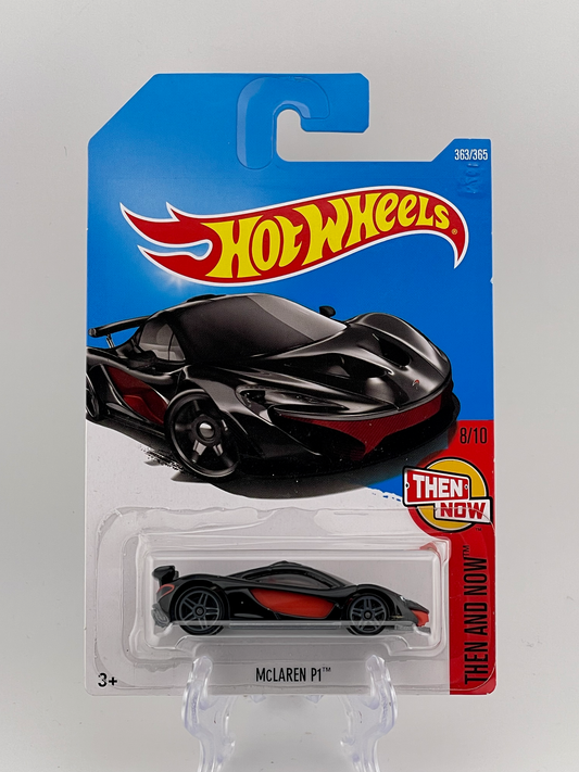 Hot Wheels Mainline McLaren P1 Then And Now 8/10