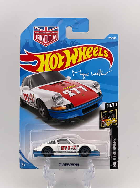 Hot Wheels Mainline '71 Porsche 911 Nightburnerz 10/10