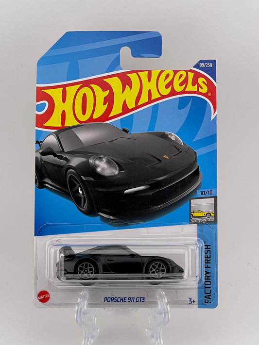 Hot Wheels Mainline Porsche 911 GT3 Factory Fresh 10/10
